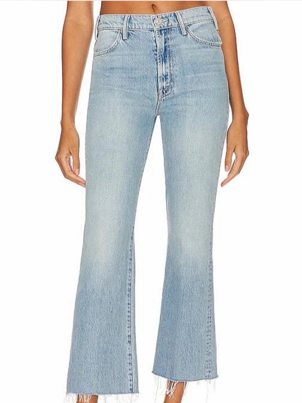 Mother The Hustler Ankle Fray Jeans